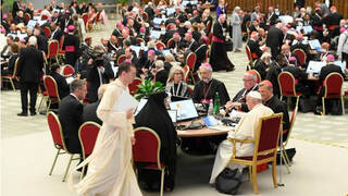 El Papa Francisco pide al Sínodo ser fuertes en escucha, verdad, oración y permitir el protagonismo del Espíritu Santo
